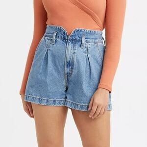 Levi High Rise Mom Shorts - size 28